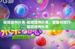 梭哈德州扑克-梭哈德州扑克，策略与技巧-梭哈德州扑克