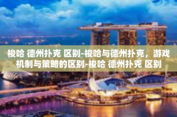 梭哈 德州扑克 区别-梭哈与德州扑克，游戏机制与策略的区别-梭哈 德州扑克 区别