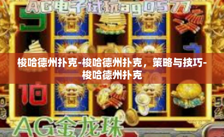 梭哈德州扑克-梭哈德州扑克，策略与技巧-梭哈德州扑克